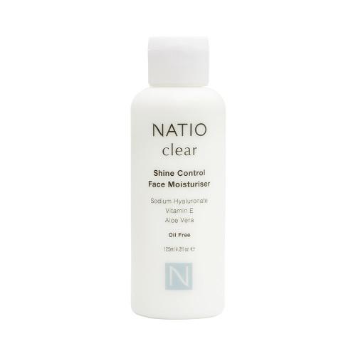 Natio Clear Shine Control Face Moisturiser 125ml