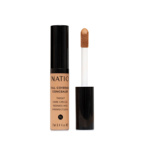 Natio Full Coverage Concealer Dark Medium 12ml
