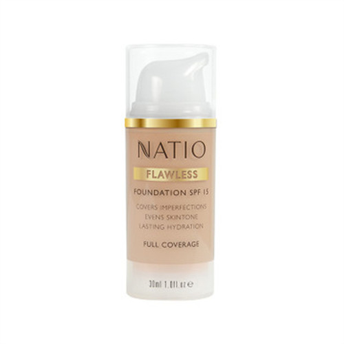 Natio Flawless Foundation SPF15 Light Medium