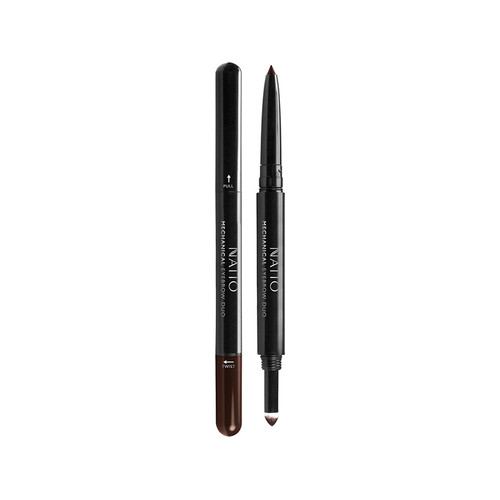 Natio Mechanical Eyebrow Duo - Dark Brown