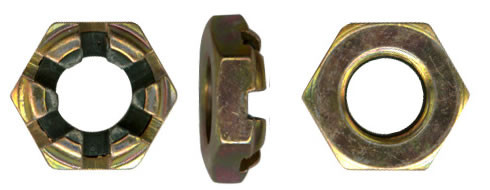 CASTLE NUT (MS17826-3) - Monroe Aerospace