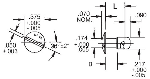 DZUS STUD (A3.5T6)