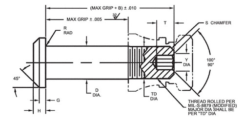 HI-LOK (HLT912AP6-3)