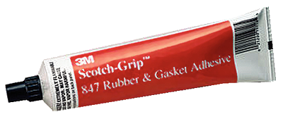 3M RUBBER & GASKET ADHESIVE - 847 (3M-847-5OZ)
