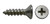 SCREW S/S (8X5/8FHA S/S 100)