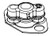 RECEPTACLE, RIGID, CAD PLTD. (2500-18-C3C)