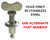 WINGED 1/4 TURN STUD (1126010-12)
