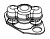 FLOATING RECEPTACLE (2350-18F-Z3CT)