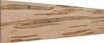 Unfinished Ambrosia Maple 1/2X6 Board 4'