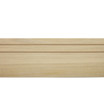 Unfinished Poplar 1291 Chair Rail 7'8"