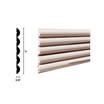 Unfinished Ambrosia Maple 1544 4' Panel 4-Pack