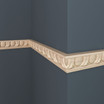 Unfinished Poplar 1691 Chair Rail 7'8"