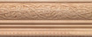 White Hardwood 1825 Chair Rail 7'8"