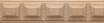 White Hardwood 5022 Hobby Trim 7'8"
