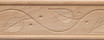 White Hardwood 425 Hobby Trim 7'8"