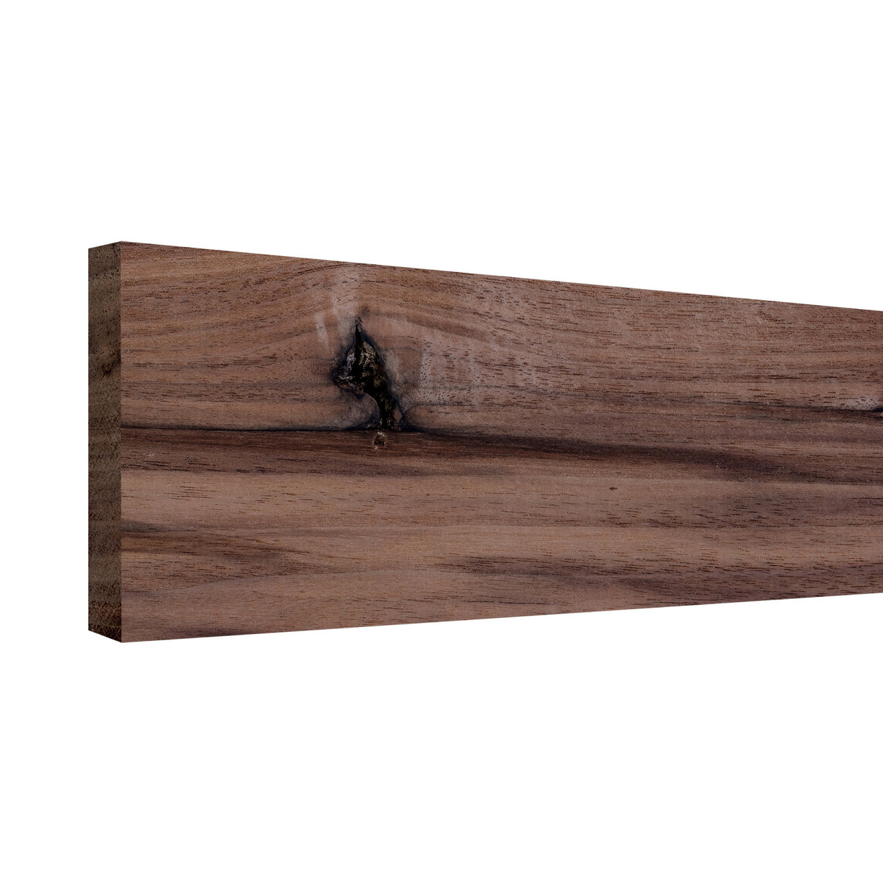 Unfinished Rustic Walnut 1X4 Board 4'