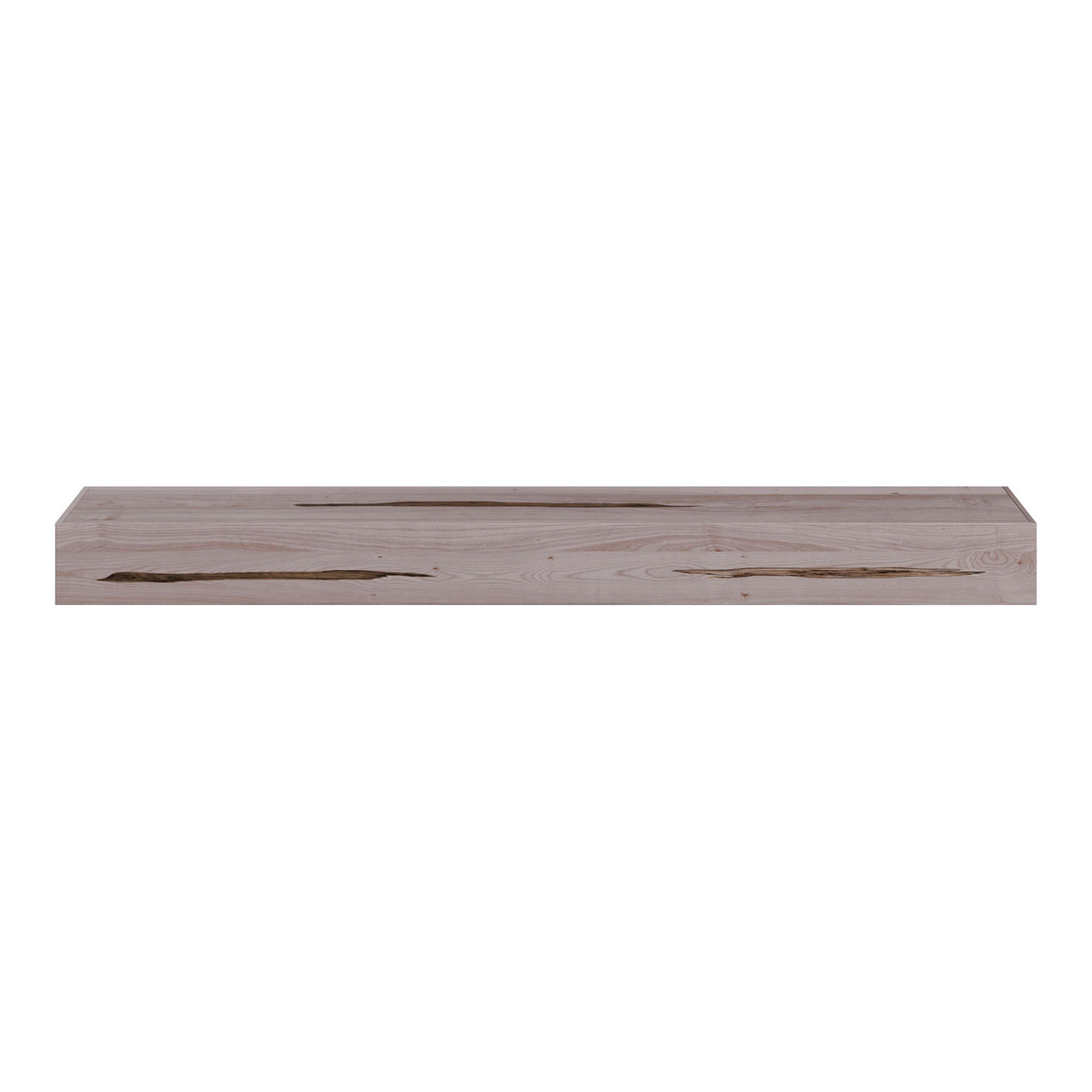 Unfinished Rustic Soft Maple Archdale Mantel 60