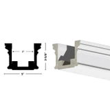 5X3 Primed Beam 92"