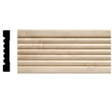 Unfinished Poplar 1753 Casing 4'