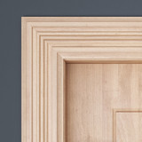 Unfinished Poplar 36" OML19 Casing Kit 6'8"