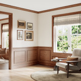 Unfinished Red Oak 1295 Wall Panel Trim 7'8"