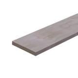 Unfinished Rustic Soft Maple 1/2X2 Board 2'