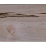 Unfinished Rustic Soft Maple 1/2X2 Board 2'