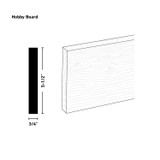 Unfinished Natural Ambrosia Maple 1X6 Board 6'