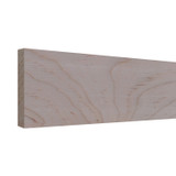 Unfinished Natural Soft Maple 1/4X6 Board 4'