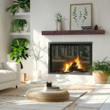 Unfinished Natural Walnut Archdale Mantel 48"