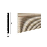 Unfinished Poplar 1545 Panel 3'9"