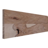 Unfinished Rustic Hickory 1X8 Board 4'