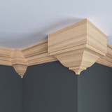 Unfinished Poplar 1899O/S Outside Block 7 1/2"