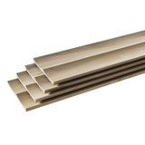 Unfinished Poplar 1555 4' Panel 4-Pack