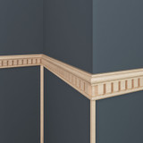 Unfinished Poplar 10058 Hobby Trim 4'