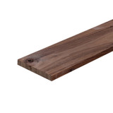 Unfinished Rustic Walnut 1/2X4 Board 4'