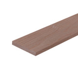 Unfinished Natural Red Oak 1/4X2 Board 4'