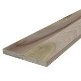 Unfinished Rustic Poplar 1X8 Board 2'