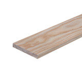 Unfinished Natural Ash 1/2X2 Board 4'