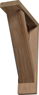 Unfinished Ambrosia Maple BR0002 Bracket 12"