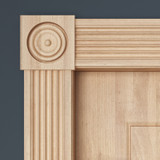 Unfinished Poplar 1644 Hobby Trim 4'