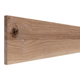 Unfinished Rustic White Oak 1X8 Board 6'