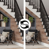 Natural Unfinished Hickory Shiplap 4'