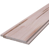 Natural Unfinished Ambrosia Maple Shiplap 92"
