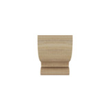 Wexford Poplar Chair Rail Dentil Block 2"