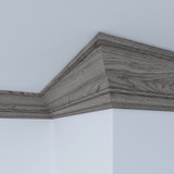 Gray Stained 1712 Colonial Crown 7'8"