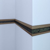 Unfinished Ambrosia Maple Chair Rail 7'8"