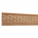 White Hardwood 990 Panel Trim 7'8"