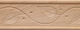 White Hardwood 425 Hobby Trim 7'8"
