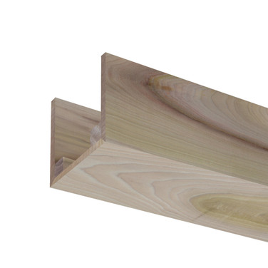 5X5 Unfinished Rustic Poplar Beam 92"